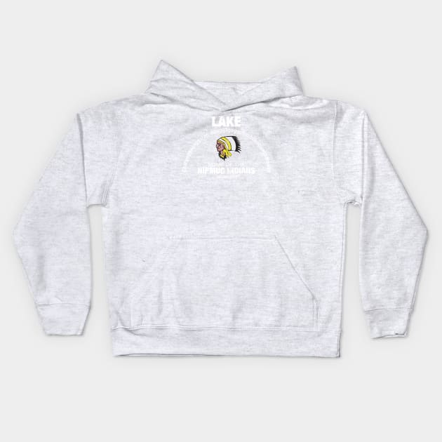 webster lake Kids Hoodie by pjsignman